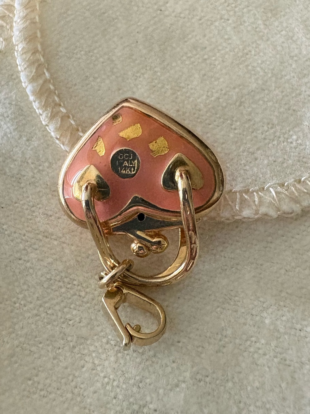 Rosato Heart Purse Charm/Pendant - Picture 2 of 8